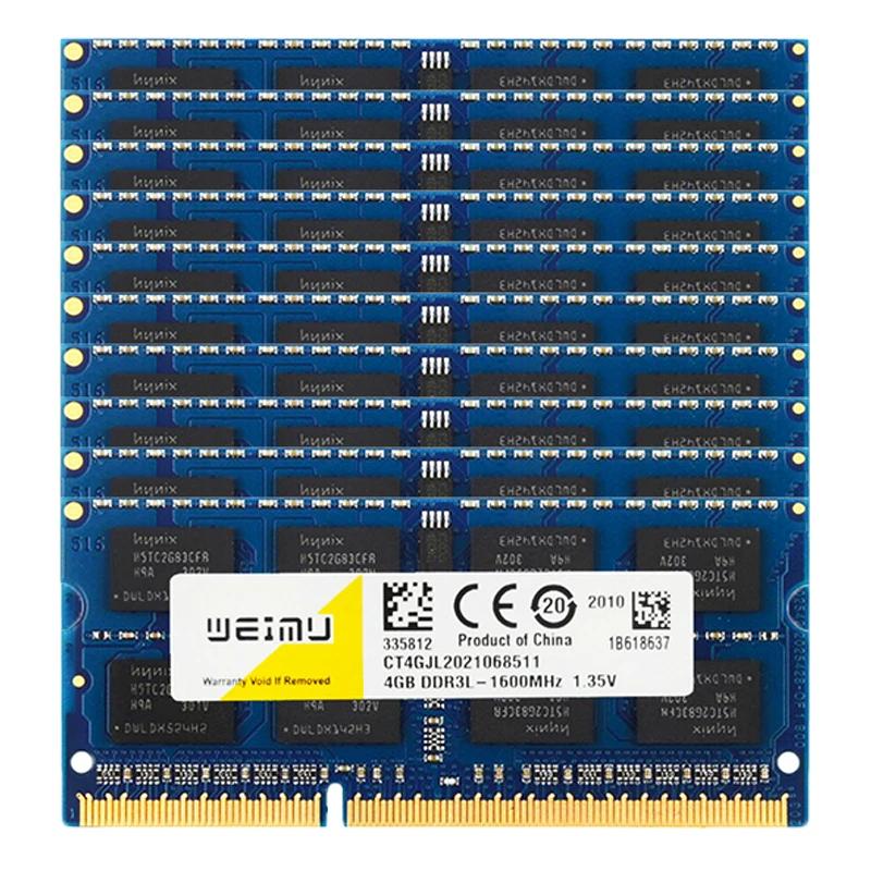 10PCS DDR3 DDR3L 2GB 4GB 8GB SODIMM RAM Ʈ 1066 1333 1600 MHZ 1.35v 204PIN PC3 Ʈ ߾